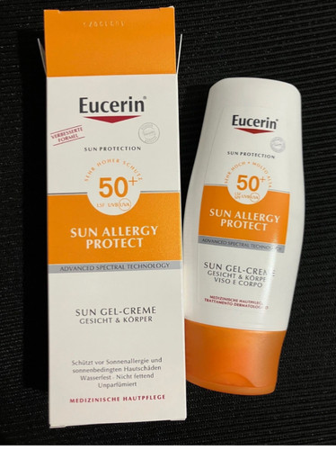 Eucerin sun allergy - sun, protect