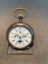 Taschenuhr mit mondphase und - mit,