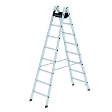 Munk Günzburger Steigtechnik Aluminium Sprossenstehleiter Stehleiter Bockleiter