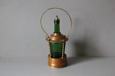 Flasche mit Ausgiesser und Spieluhr Trint Trink Brüderlein Trink Kupfer Messing