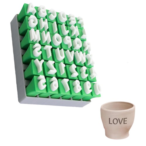 Fjfy zahlenstempel stempel set - zahlenstempel,