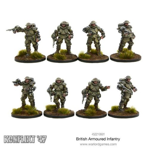 British armoured infantry - british,