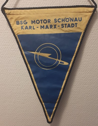 Wimpel bsg motor schönau karl - motor,