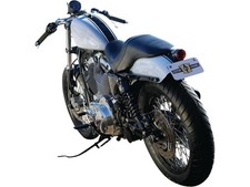 Stahl Custom Bobber Heckfender Schutzblech gekürzt für Harley XL Sportster 04-21