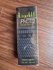 Photo Karl Lagerfeld edt 60 ml  Vintage 1990 original  versiegelt 