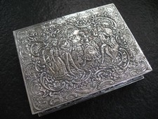 Zigarettendose Silber 835