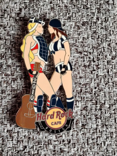 Pin girl hard rock - pin,