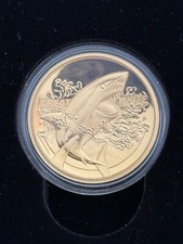 Great White Shark Goldmünze 1 Oz