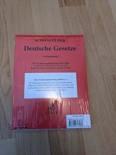 Schönfelder Deutsche Gesetze