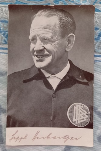 Sepp herberger signiert - sepp,