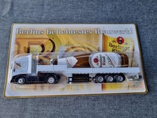 Biertruck Berliner Kindl mit Miniatur Bierflasche 