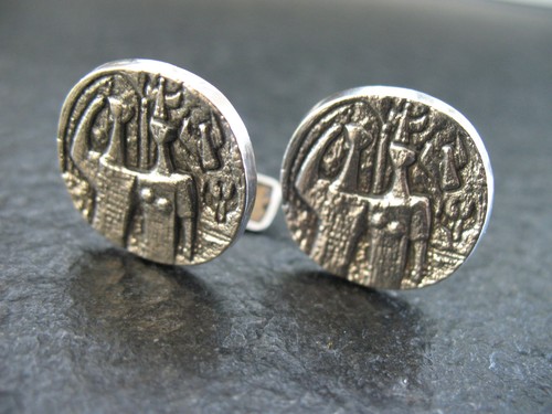 Manschettenknöpfe silber 830 - manschettenknöpfe,