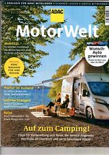 ADAC Motorwelt Camping - Plätze  Gebrauchtwagen, Rollkoffer, Notfall im Ausland