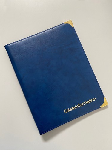Informationsmappe zimmermappe - informationsmappe,