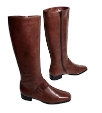 PERTTI PALMROTH DAMEN REITSTIEFEL COGNAC LEDER WARMFUTTER  UK5,5 EU38,5 #K3-002#