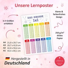 Kinder Lernposter - das große