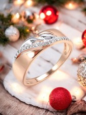  EDLES Damen Ring Rosegold