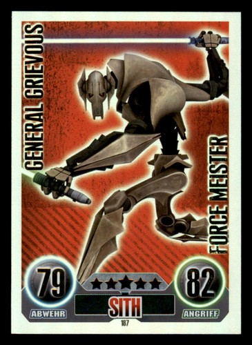 General grievous force attax - general,