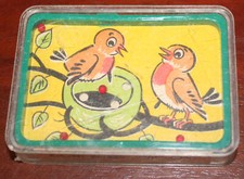 Geduldsspiel mit Katze fängt Maus und Vögel mit Eier im Nest (8)