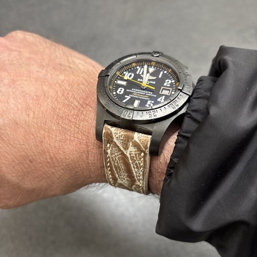Lederband für breitling - lederband,
