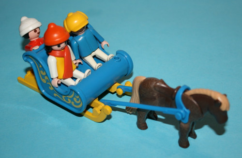 Playmobil 3391 ponyschlitten - playmobil,