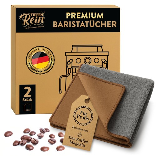 Barista tuch set 2 stück - tuch,