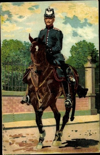 Künstler hoffmann anton - künstler, ak
