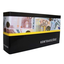 Idena Bankordner für Kontoauszüge mit Aufdruck DIN lang - 303598