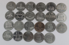 Konvolut 23x Gedenkmünze 5 Mark DDR 1969 - 1990 verschiedene Motive