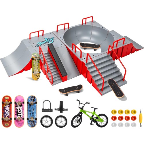 Finger skateboard rampen set - finger,
