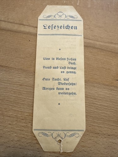 Altes lesezeichen gustav - altes, weise