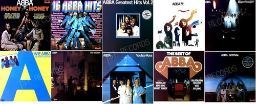 Abba vinyl lp sammlung - x,