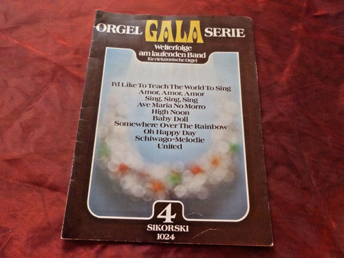 Orgel gala serie noten für - 4,