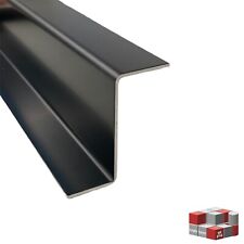 Aluminium Z-Profil RAL9005 schwarz Abdeckschutz 1,5mm Aluprofil Kantenschutz
