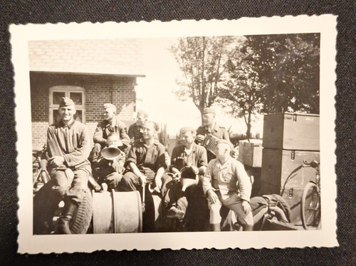 Altes foto soldaten gruppe - soldaten,