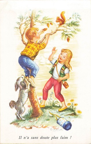 Illustree junge - cp,