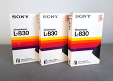 Betamax  L-830 Videokassetten