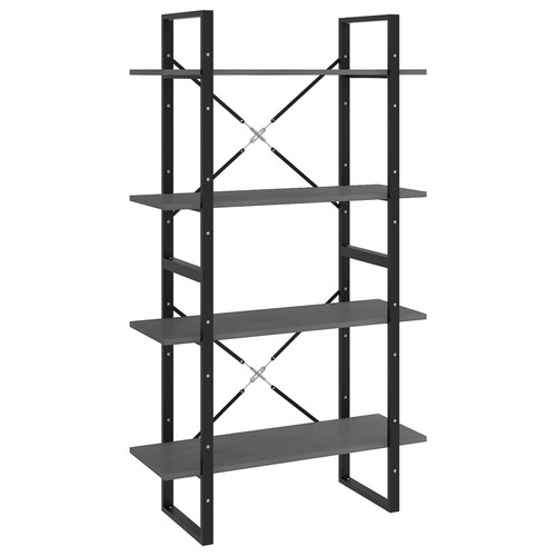 Bücherregal fächer grau - bücherregal,