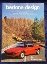 Fiat X1/9, Bertone Design
