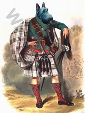 87918 BOOK CLANS SCOTTISH 1845