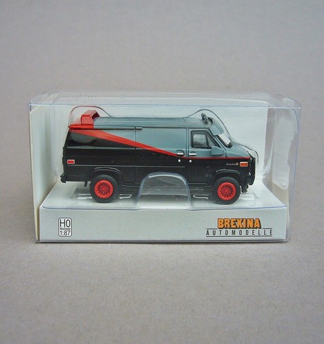 Brekina gmc vandura schwarz - brekina,