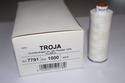 Troja nähgarn nähseide - -, nähgarn,