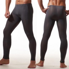 Herren transparent leggings - transparent,