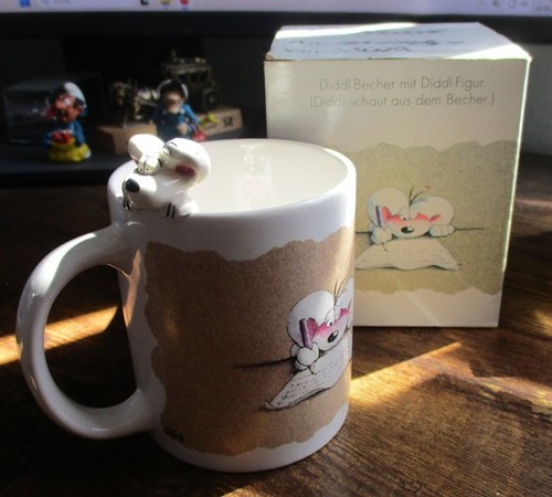 Diddl tasse mit figur - tasse,