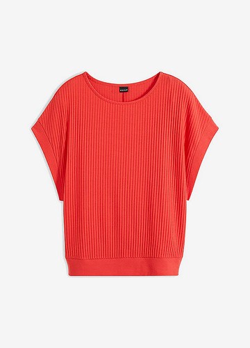 Rippshirt 50 rot - gr., 48/50