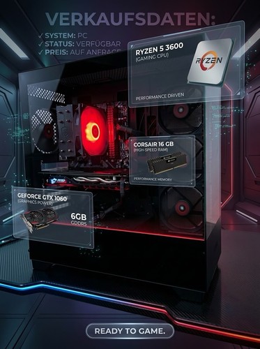 Gaming gtx1060 6gb - gaming, gb