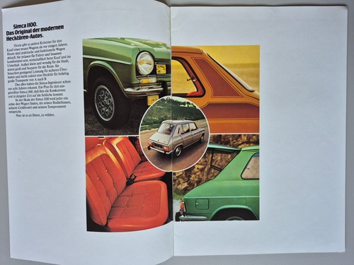 20seitiger prospekt simca - 20seitiger,