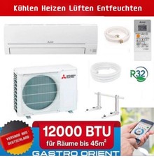 Split Klimaanlage 12000 BTU 3,5 kW  + Leitung 3m + Halter Mitsubishi