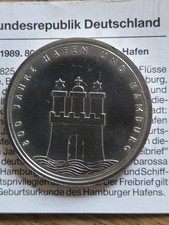 BRD 10 DM 625er Silber 1989