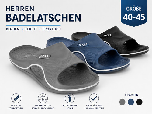 Herren badelatschen - herren,